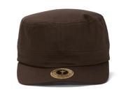 TopHeadwear Grenadier Adjustable Basic GI Cap Brown