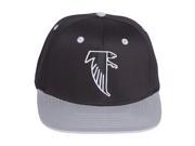 Atlanta Falcons Black Grey Two Tone Plastic Snapback Adjustable Cap
