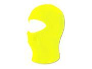 TopHeadwear One 1 Hole Ski Mask Neon Yellow