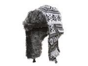 Faux Fur Trimmed Soft Warm Trooper Hat Winter
