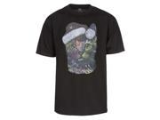 UPC 053926053070 product image for Men's Neon Kitty Santa Claus Short-Sleeve T-Shirt - Black - X-Large | upcitemdb.com