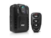 Pyle PPBCM9 Compact Portable HD 1080p 8MP Body Police Camera IR Night Vision LCD Display 16gb Internal Memory