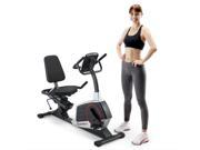 Marcy Regenerating Magnetic Recumbent Stationary Home Workout Exercise Bike