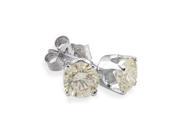 Our Most Affordable 1 2ct Diamond Stud Earrings in 14k White Gold