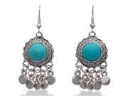 Trendy Turquoise Chandelier Dangle Earrings