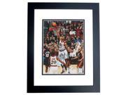 Leo Ratcliff Autographed Philadelphia 76ers 8x10 Photo BLACK CUSTOM FRAME