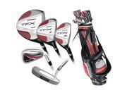NEW Affinity TFX Premium 17 Piece Complete Golf Set w Driver Woods Irons Bag