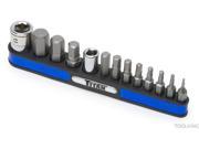 Titan 16112 13 Piece Metric Hex Socket Set with Magnetic Holder