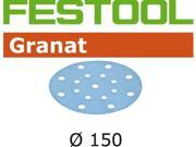 Festool 497155 P180 Grit 6 Inch Diameter Abrasive Paper 10 Pack