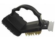 GrillPro 77350 2 Way Grill Brush with Scrubber