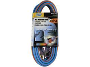 Power Zone ORC530725 25 Foot 14 3 All Weather Outdoor Extension Cord