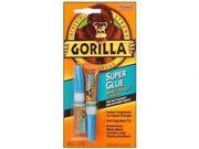 Gorilla Super Glue Two 3G Tubes GORILLA PVC CEMENT LLC Super Glue 7800102