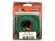 Woods Ind. 16 1 15 PVC Coated Primary Wire 24 16GA GRN AUTO WIRE