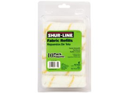 Shur Line 3735C 4 Inch Fabric Mini Roller Refill 10 Pack