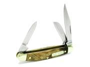 Schrade SCHSCH108OTW Knives Folder Knife Old Timer Small Stockman 2 3 4 Closed