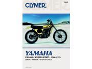 Clymer M415 1967 1976 Yamaha 250 400Cc Pstn Port Manual Yam 250 400Cc Pstn Port