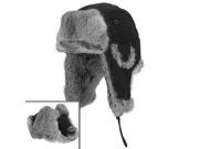 Yukon HG601 Yukon Taslan Alaskan Hat Black With Gray Fur Medium