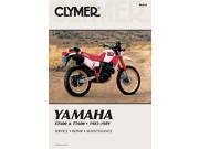 Clymer M416 1983 1989 Yamaha XT600 and TT600 Manual Yam XT600 and TT600 83 89