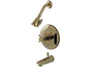 Kingston Brass KB4632DX CONCORD Single Handle Tub and Shower Set