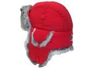 Yukon HG663 Yukon Taslan Alaskan Hat Red With Gray Fur XLarge
