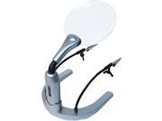 CARSON GN 88 4.3in 2X LED Light Soldering and Craft Magnifier with Fully Adjusta
