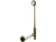 Kingston Brass PDLL3188 18in Tub Waste and Overflow with Lift and Lock Drain Sat