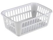 Sterilite Storage Basket Wht 2194 1554