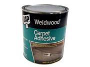 DAP 00186 Weldwood Latex Carpet Cement 1 Gallon