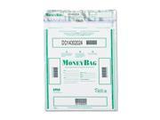 PM Company 58048 Triple Protection Tamper Evident Deposit Bags 9 x 12 Clear 100 Pack
