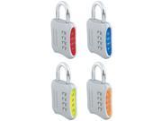 Master Lock 653D Set Your Own Combination Padlock Assorted Colors