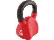 GOFIT GF CKB15 Contour Kettlebell and DVD 15 Lbs Red
