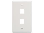 ICC ICC FACE 2 WH Ic107F02Wh 2Port Face White