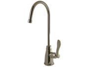 Gourmetier KS2198NFL NuWave French Low Lead Cold Water Filtration Faucet Satin Nickel