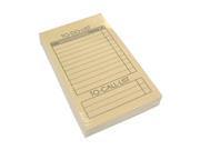 Royce Leather 1069 Pack of 100 To Do List Cards