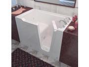 Meditub 3660RWH Meditub 36x60 Right Drain White Whirlpool Jetted Walk In Bathtub