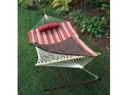 Algoma 8911S Cotton Rope Hammock Stand Pad and Pillow Combination