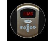 Steam Spa G SC 200 BN Steam Spa Programmable Control Panel with Time and Tempera