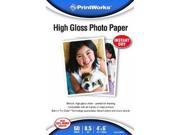 Paris Business Products 00590 4in X 6in Printworks High Gloss Photo Paper 60 Cou