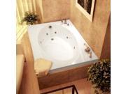 Atlantis Tubs 4384VWL Vogue 43 x 84 x 23 Inch Rectangular Whirlpool Jetted Batht