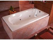 Atlantis Tubs 3260ZDL Zepher 32 x 60 x 23 Inch Rectangular Air and Whirlpool Jet