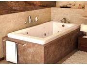 Atlantis Tubs 4272VNCAR Venetian 42 x 72 x 23 Inch Rectangular Air Jetted Bathtu