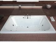 Atlantis Tubs 4060NAR Neptune 40 x 60 x 23 Rectangular Air Jetted Bathtub