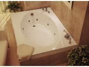 Atlantis Tubs 4260VDR Vogue 42 x 60 x 23 Inch Rectangular Air and Whirlpool Jett