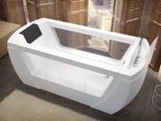 Atlantis Tubs 3269VDL Vista 32 x 69 x 24 Inch Freestanding Air and Whirlpool Jet