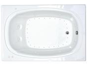 Atlantis Tubs 4878CDL Charleston 48 x 78 x 23 Inch Rectangular Air and Whirlpool