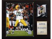 C and I Collectables 1215ARODGER NFL Aaron Rodgers Green Bay Packers Player Plaq
