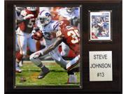 C and I Collectables 1215STEVEJOHN NFL Steve Johnson Buffalo Bills Player Plaque