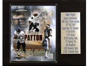 C and I Collectables 1215PAYTONST NFL Walter Payton Chicago Bears Career Stat Pl