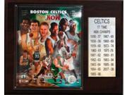 C and I Collectables 1215CELT17X NBA Celtics 17 Time NBA Champions Plaque