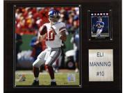 C and I Collectables 1215EMANN NFL Eli Manning New York Giants Player Plaque